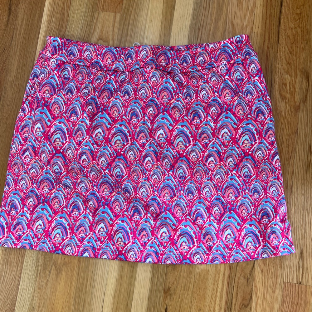 Vineyard Vines Pink Skort Golf EUC Size Large